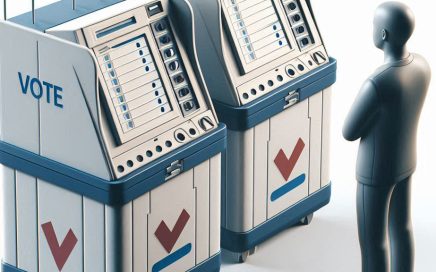 A voting machine